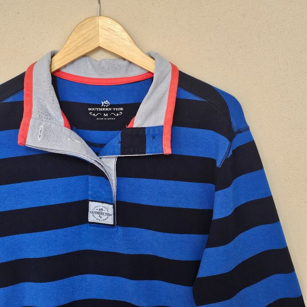 Southern Tide Elbow Patch Pullover M - image 1